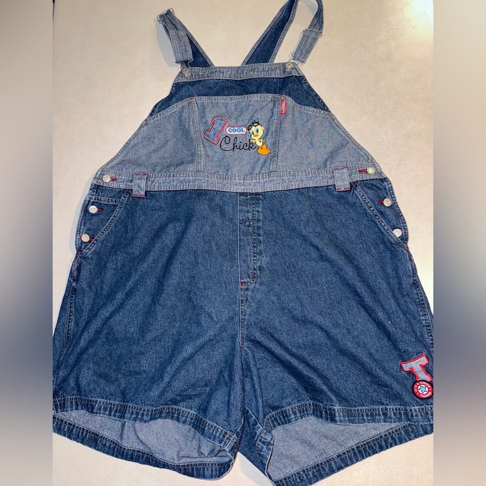 Vintage Tweety bird overalls